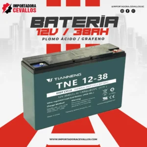 Batería 12V 38Ah Tianneng para moto eléctrica
