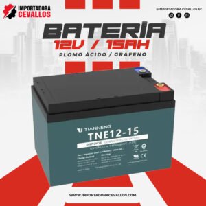 Batería Tianneng 12V 15Ah para moto eléctrica
