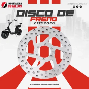 Disco de freno para scooter eléctrico citycoco